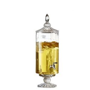 westchester optic glass beverage dispenser 256oz 2 gal Open Box